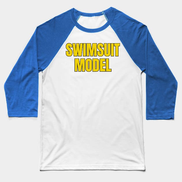 Swimsuit Model Baseball T-Shirt by Spatski